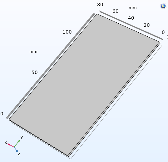 electronic-cooling-cfd-comsol Diagram