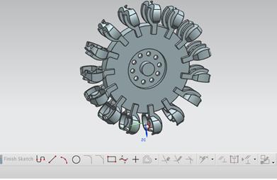 pelton-wheel-cfd-simulation Diagram