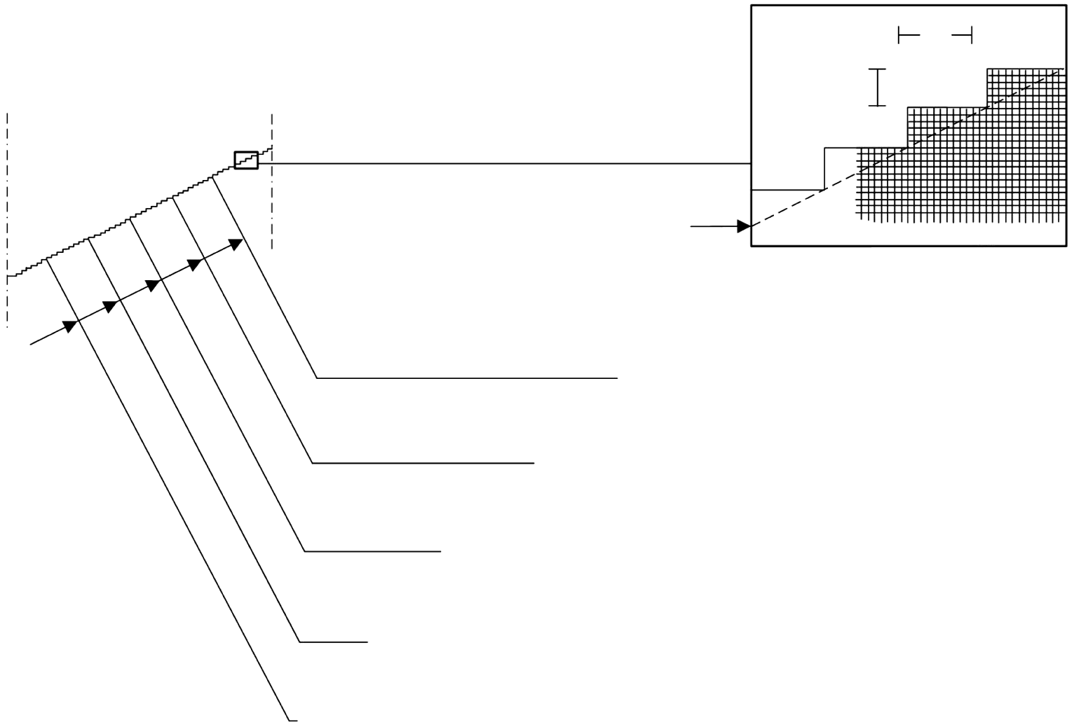 spillway-flow-simulation-cfd Diagram