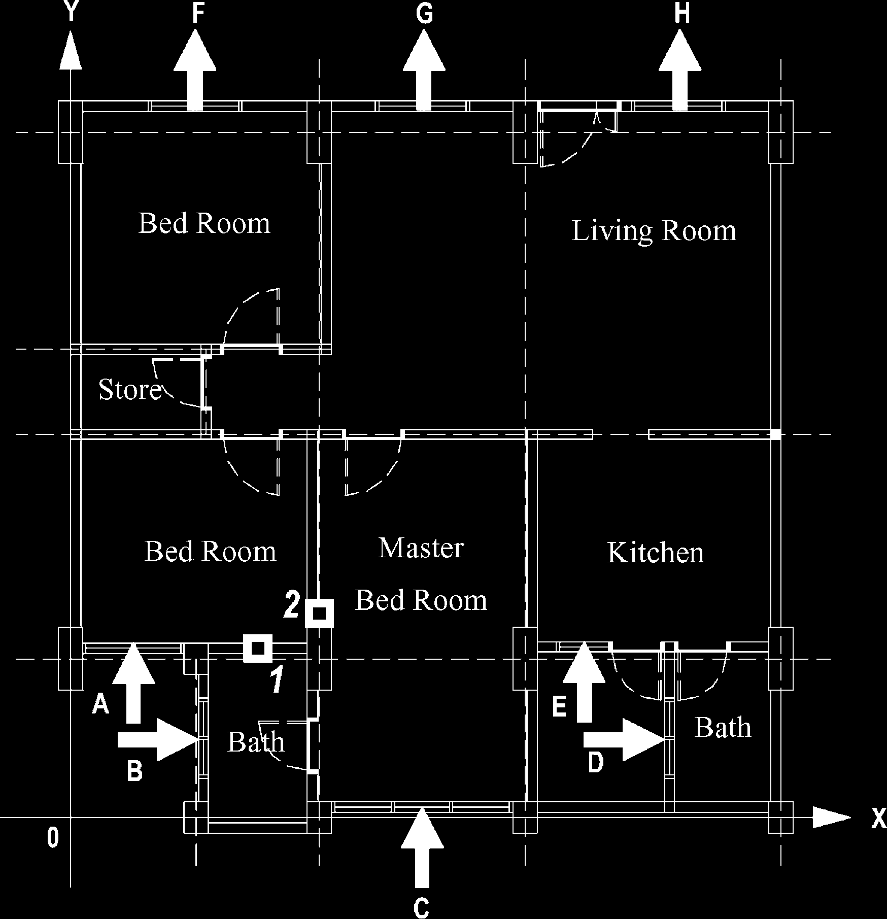 stack-effect-ventilation-cfd Diagram