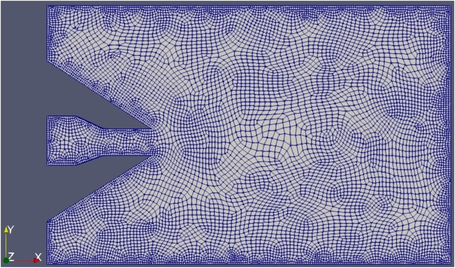 turbulent-flow-in-pipe-openfoam Diagram