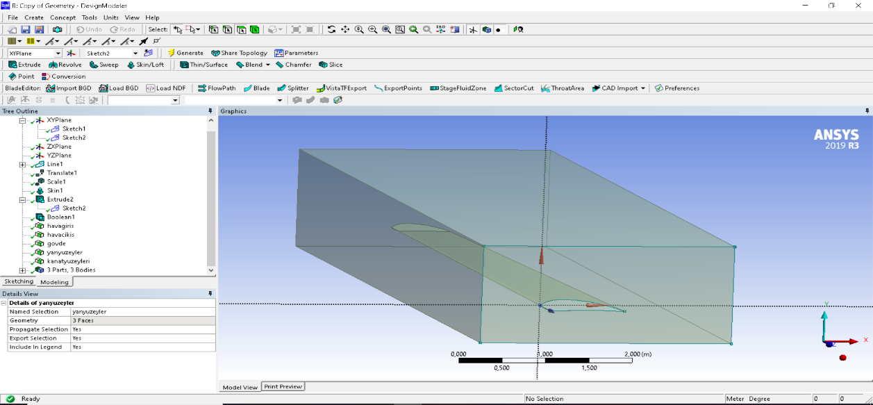 wing-aerodynamics-ansys-cfd Diagram