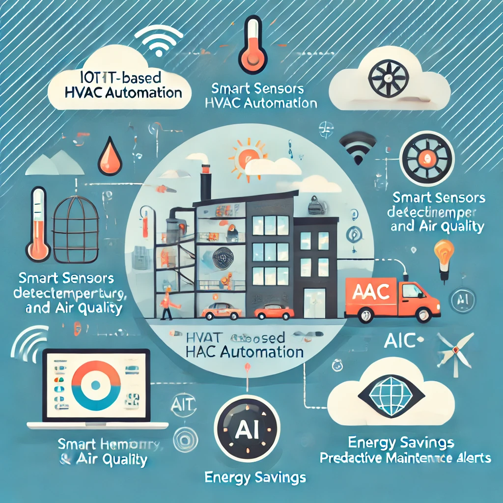 Figure 1: System Model, Architecture & Empirical Results for IoT Based Hvac Optimization