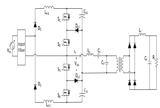 ac-ac-converter-matlab-simulink Diagram