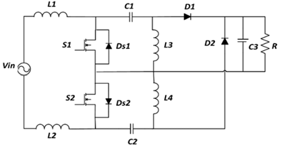 bridgeless-pfc-matlab-simulink Diagram