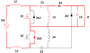 bridgeless-pfc-matlab-simulink Diagram