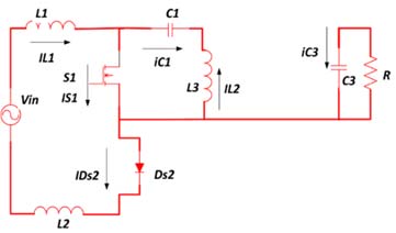 bridgeless-pfc-matlab-simulink Diagram