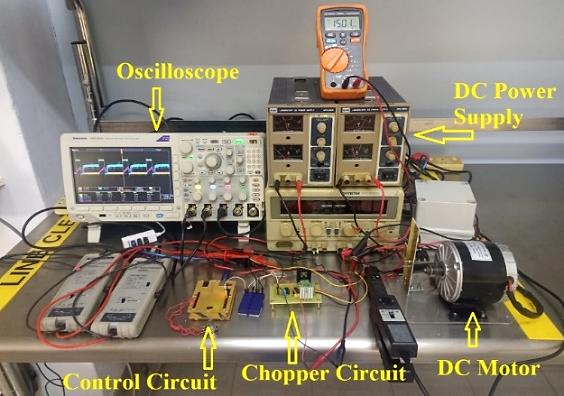 chopper-fed-dc-drive-matlab Diagram