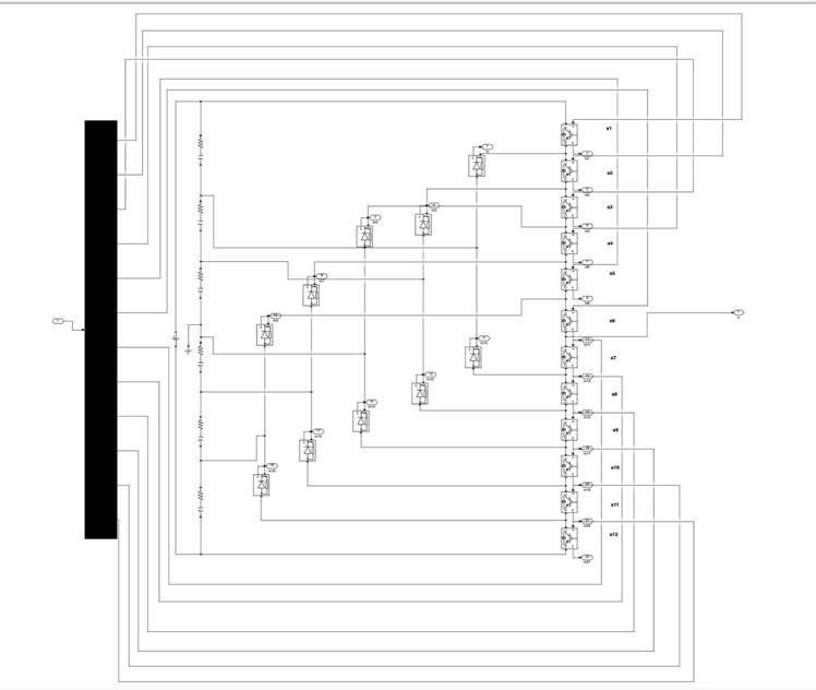 diode-clamped-multilevel-inverter-matlab Diagram