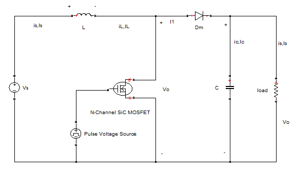 sic-mosfet-converter-matlab Diagram