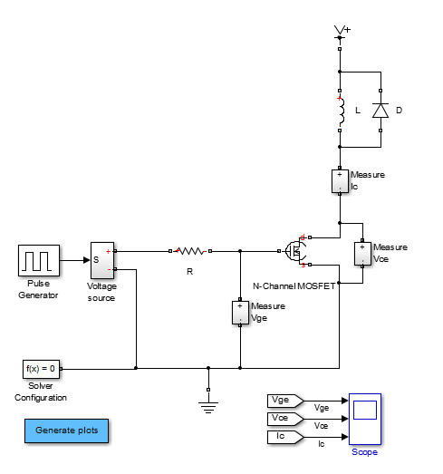 sic-mosfet-converter-matlab Diagram