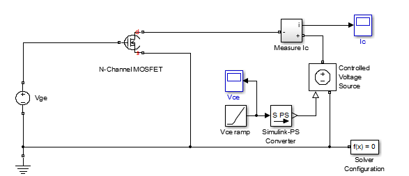 sic-mosfet-converter-matlab Diagram