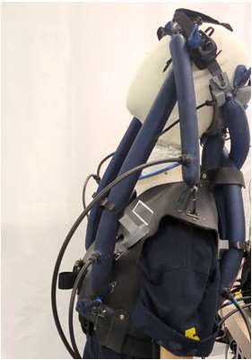 pneumatic-artificial-muscle-robot Diagram