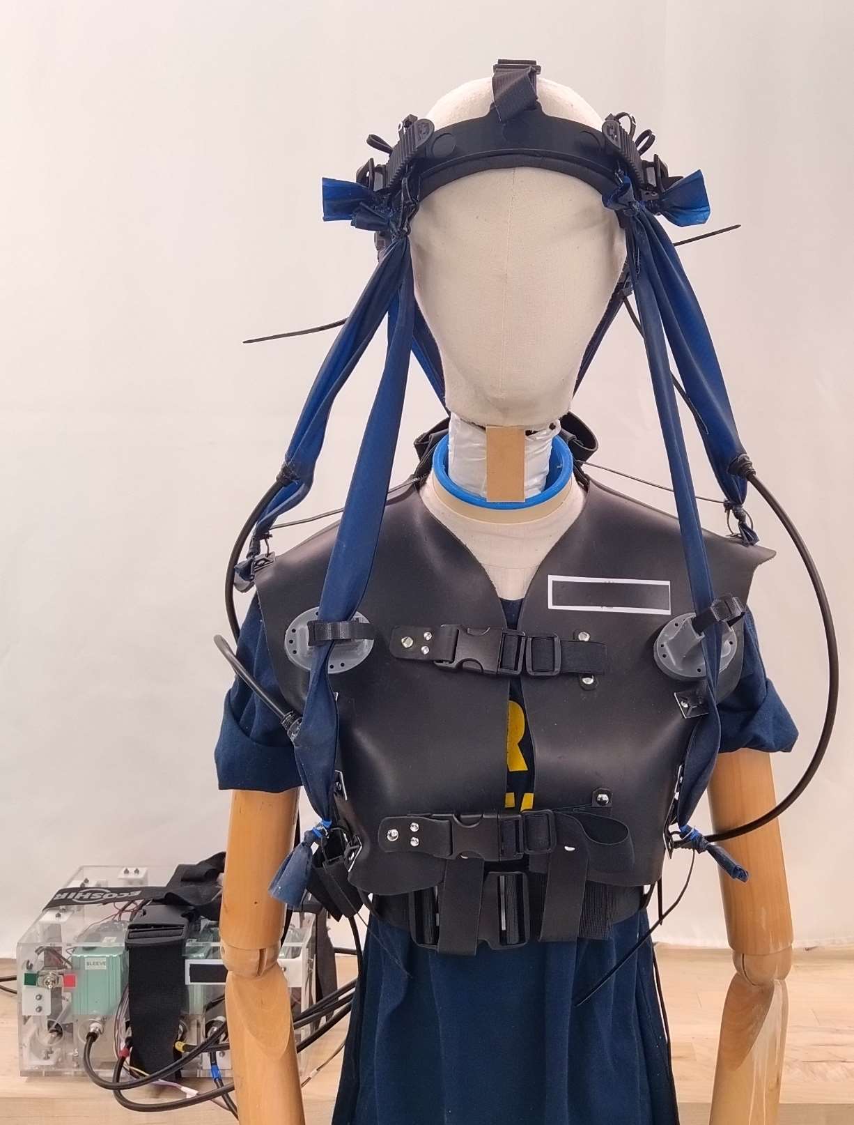 pneumatic-artificial-muscle-robot Diagram