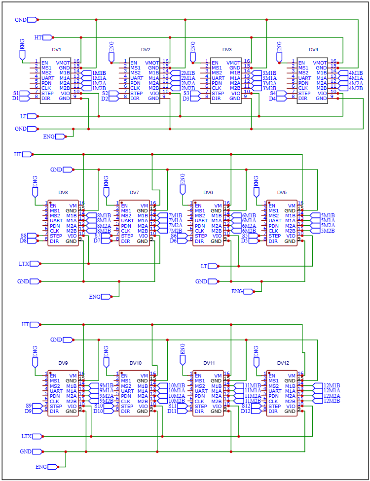 stepper-motor-robot-arm Diagram