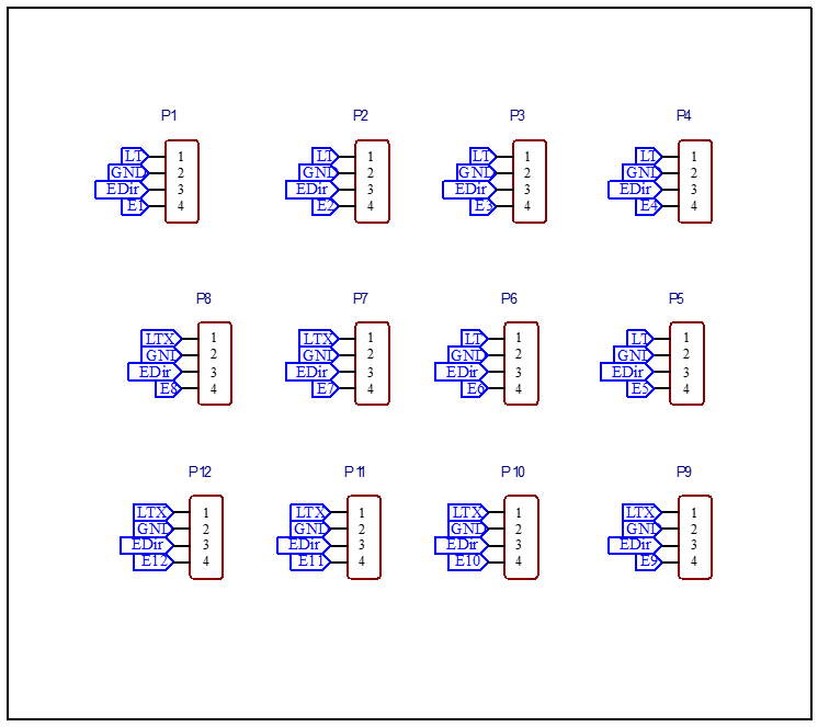 stepper-motor-robot-arm Diagram