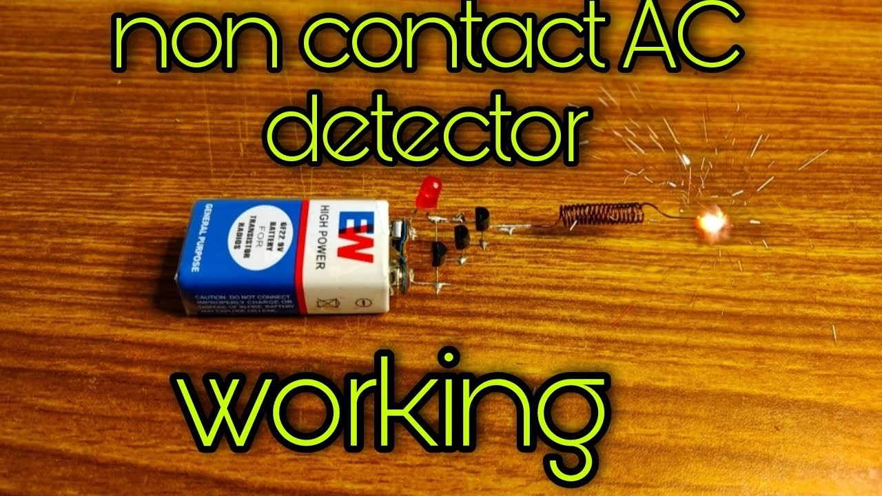 Figure 2: Working Model Setup, Scientific Diagram & Project Prototype for AC Mains Non Contact Voltage Detector Pen Circuit Model