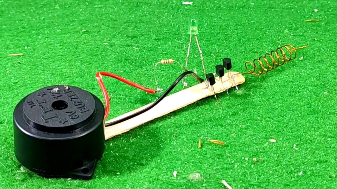 Figure 3: Working Model Setup, Scientific Diagram & Project Prototype for AC Mains Non Contact Voltage Detector Pen Circuit Model