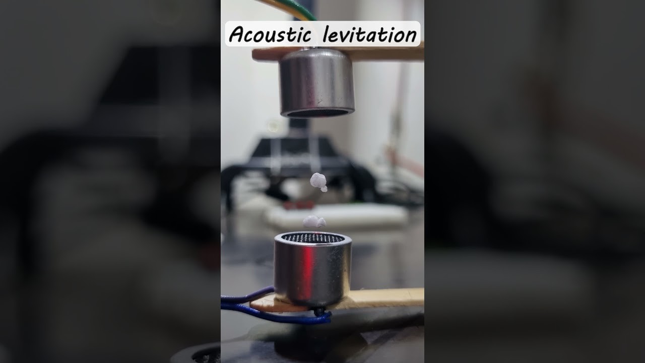 Figure 4: Working Model Setup, Scientific Diagram & Project Prototype for Acoustic Levitation Working Model Using Ultrasonic Transducers