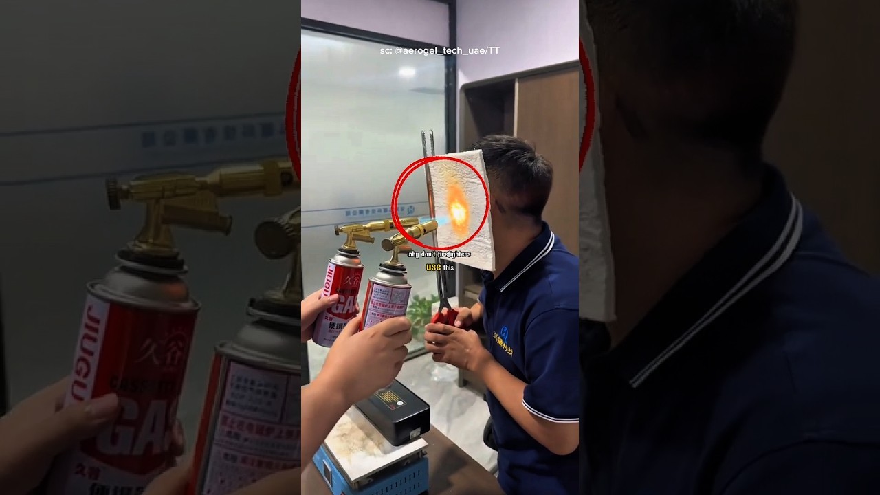 Figure 1: Working Model Setup, Scientific Diagram & Project Prototype for Aerogel Insulation Extreme Heat Blowtorch Demonstrator