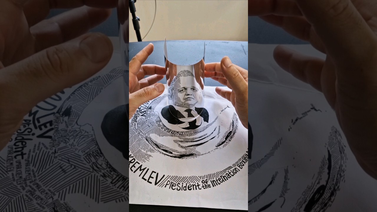 Figure 3: Working Model Setup, Scientific Diagram & Project Prototype for Anamorphosis Cylindrical Mirror Art Projection Model
