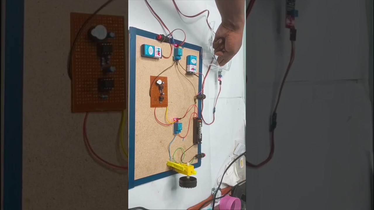 Figure 4: Working Model Setup, Scientific Diagram & Project Prototype for Anti Sleep Alarm For Drivers Working Model