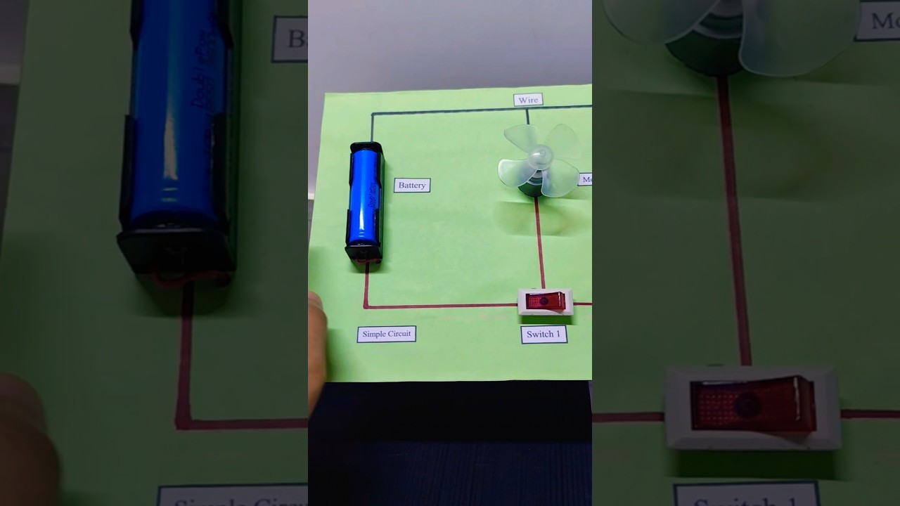 Figure 1: Working Model Setup, Scientific Diagram & Project Prototype for Atmospheric Electrostatic Motor Franklins Bells Model