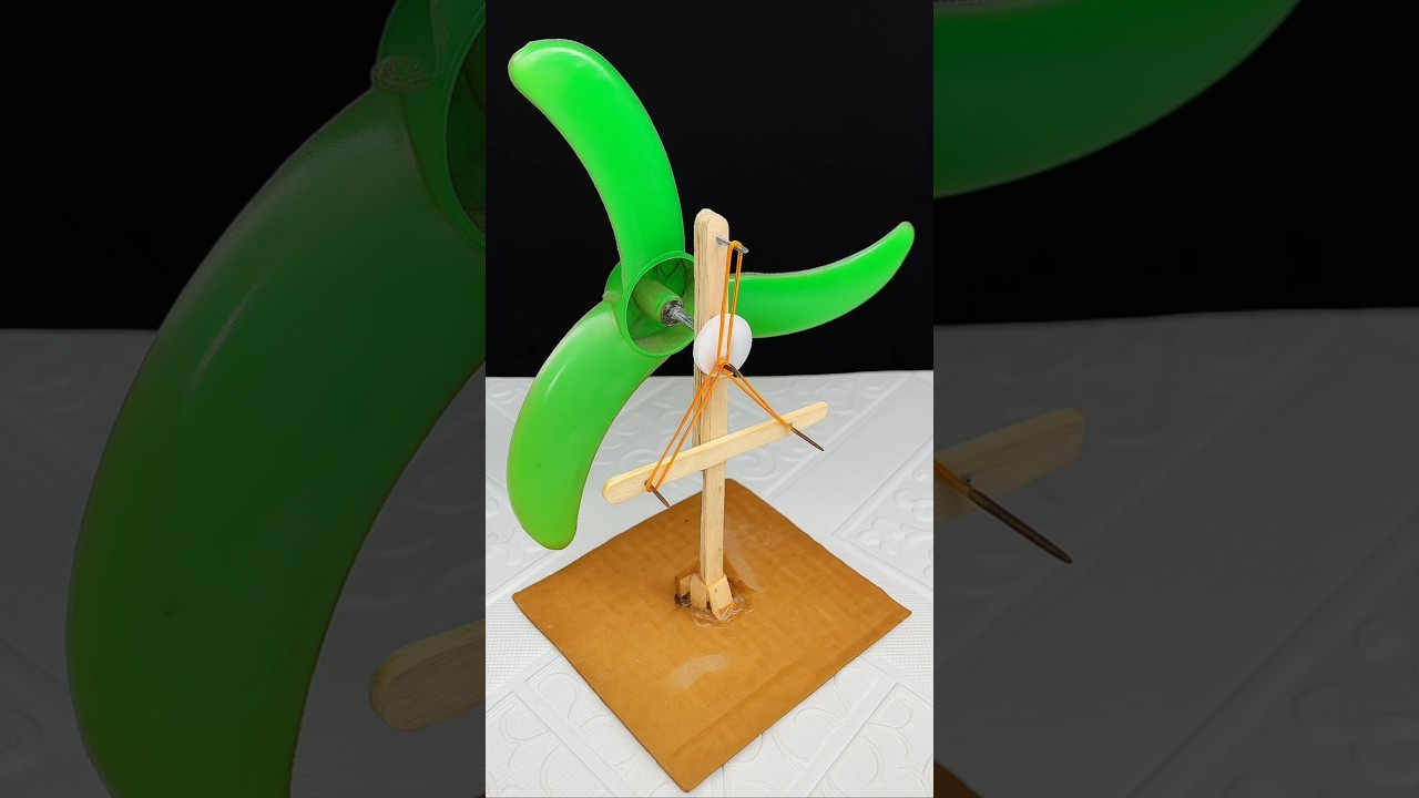 Figure 2: Working Model Setup, Scientific Diagram & Project Prototype for Atmospheric Electrostatic Motor Franklins Bells Model