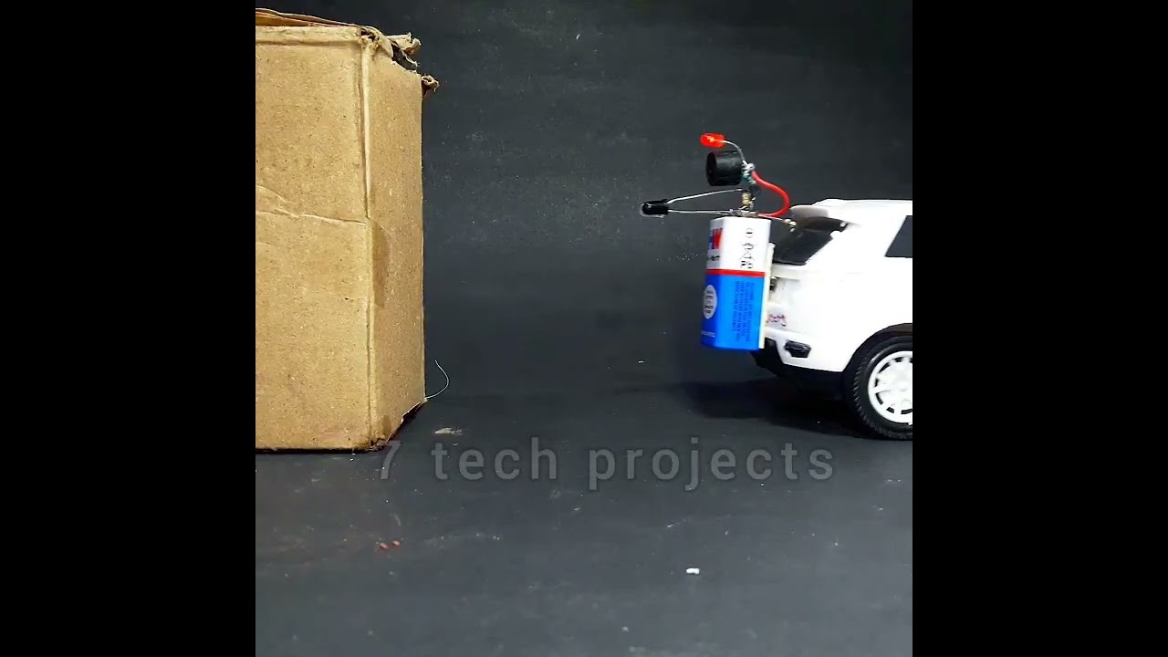 Figure 3: Working Model Setup, Scientific Diagram & Project Prototype for Automatic Car Parking System Working Model