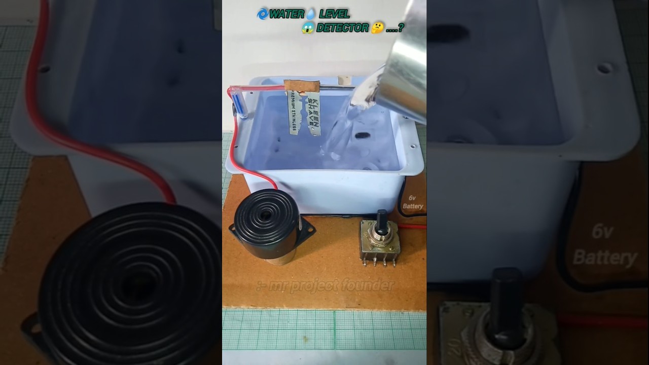 Figure 2: Working Model Setup, Scientific Diagram & Project Prototype for Automatic Overhead Water Tank Float Level Valve Model