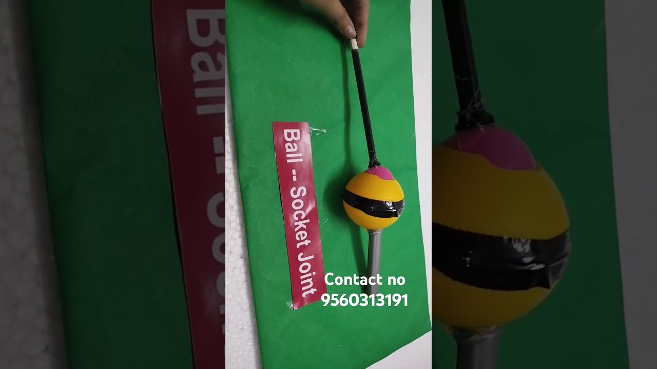 Figure 3: Working Model Setup, Scientific Diagram & Project Prototype for Ball And Socket Shoulder Joint Range Of Motion Model