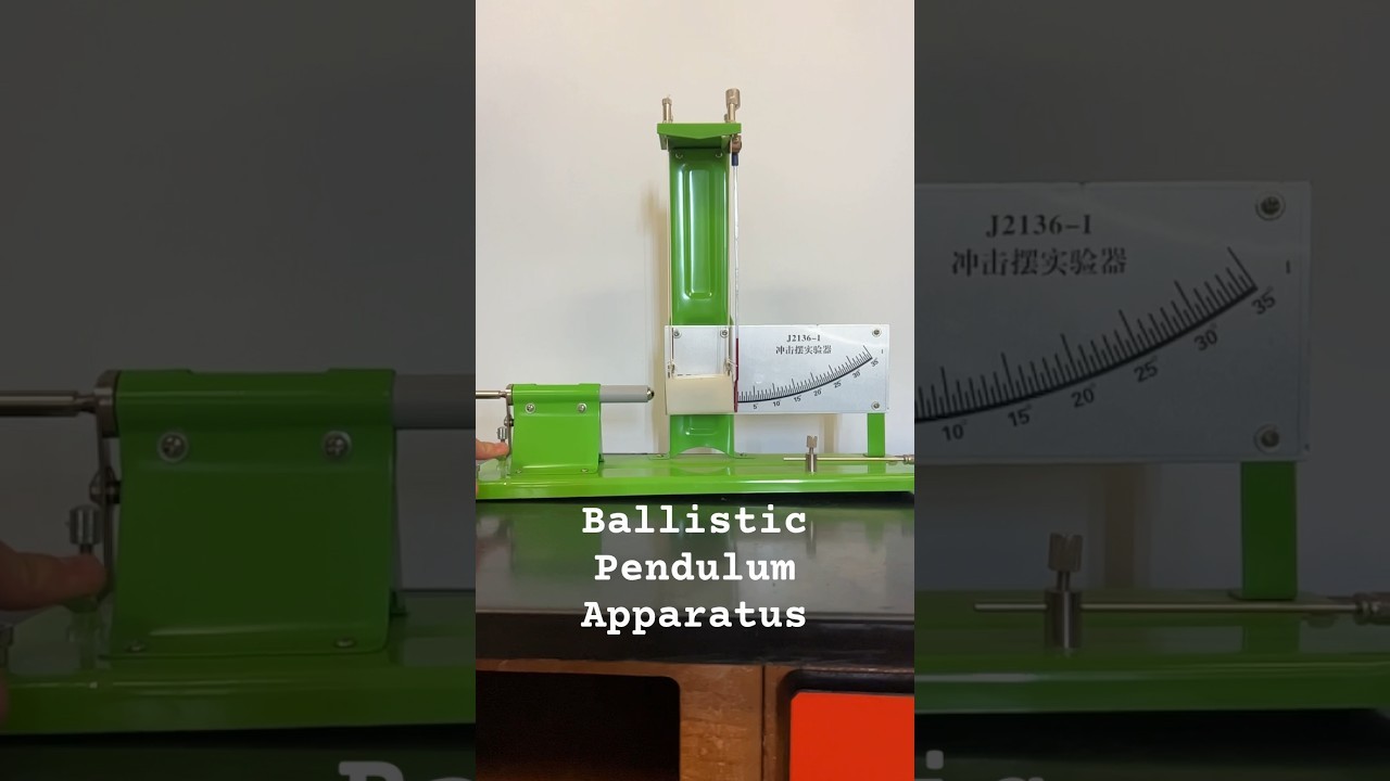 Figure 4: Working Model Setup, Scientific Diagram & Project Prototype for Ballistic Pendulum Bullet Velocity Conservation Model