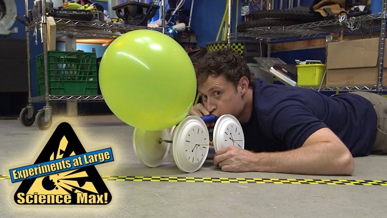 Figure 3: Working Model Setup, Scientific Diagram & Project Prototype for Balloon Powered Car Working Model