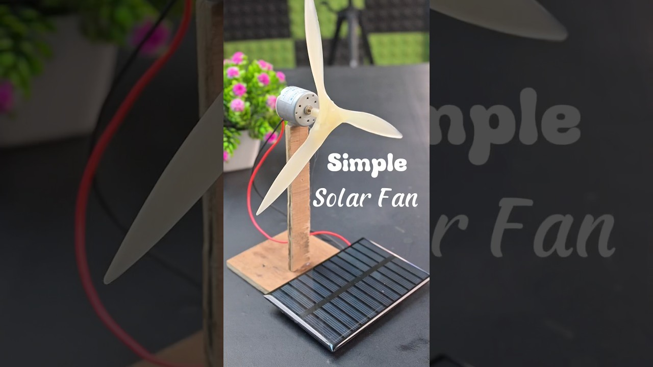 Figure 4: Working Model Setup, Scientific Diagram & Project Prototype for Battery Powered Fan Working Model