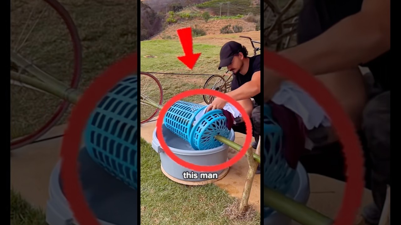 Figure 3: Working Model Setup, Scientific Diagram & Project Prototype for Bicycle Pedal Driven Washing Machine Working Model