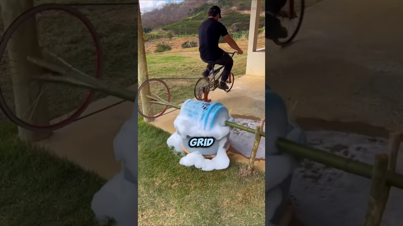 Figure 4: Working Model Setup, Scientific Diagram & Project Prototype for Bicycle Pedal Driven Washing Machine Working Model