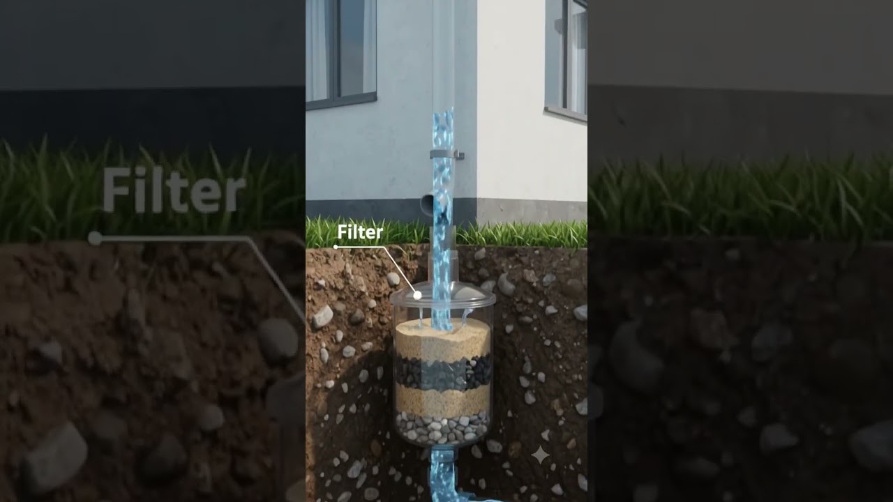 Figure 1: Working Model Setup, Scientific Diagram & Project Prototype for Bioswale Vegetated Ditch Stormwater Percolation Model