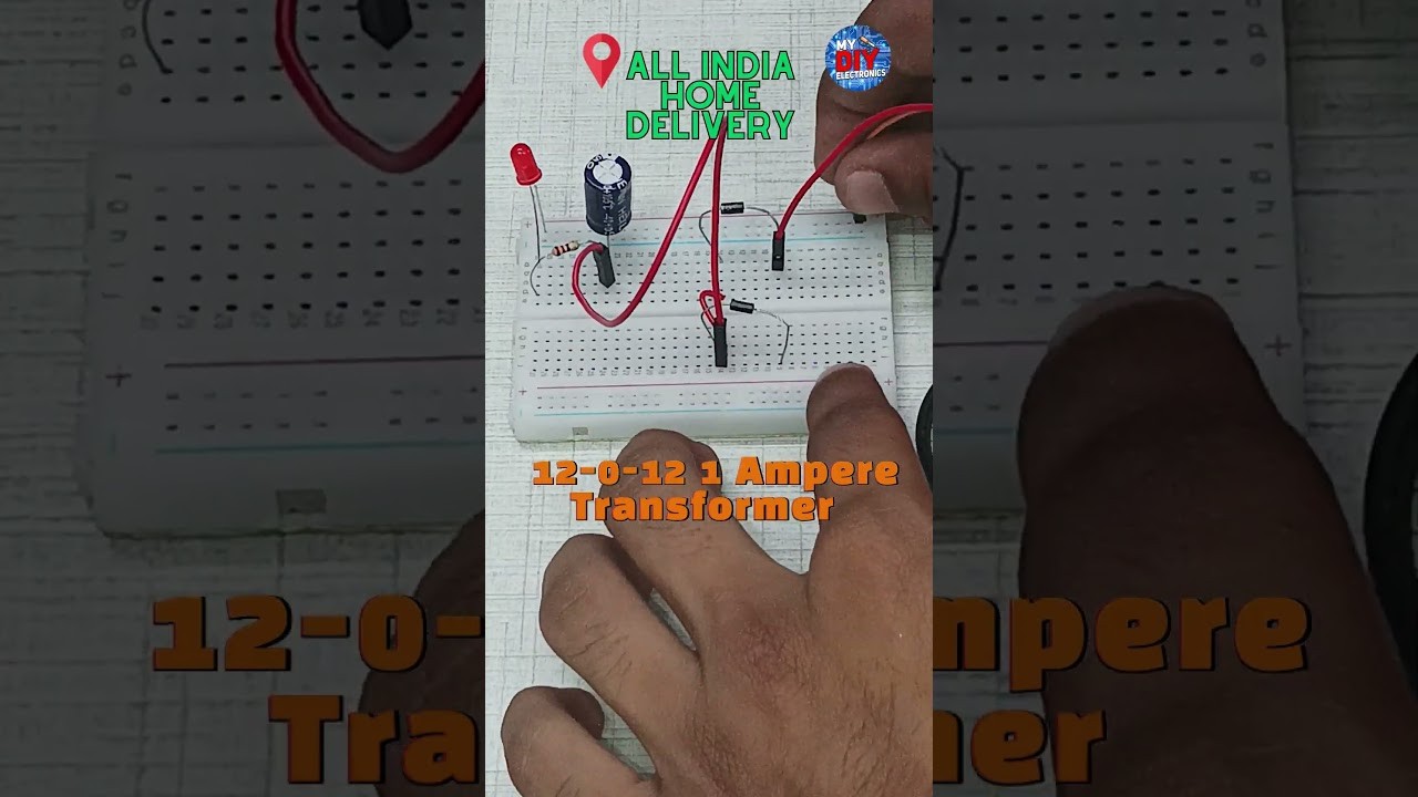 Figure 2: Working Model Setup, Scientific Diagram & Project Prototype for Bridge Rectifier Working Model On Breadboard