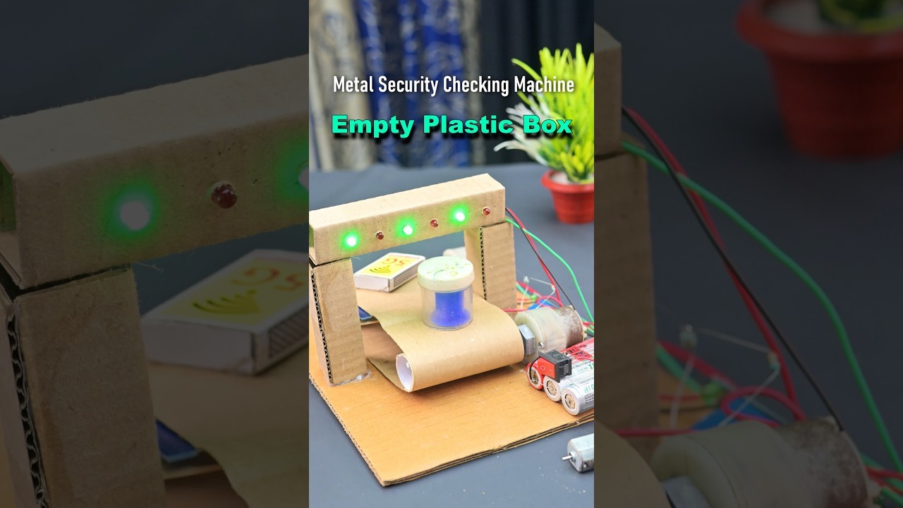 Figure 2: Working Model Setup, Scientific Diagram & Project Prototype for Capacitive Proximity Sensor Metal Detector Model