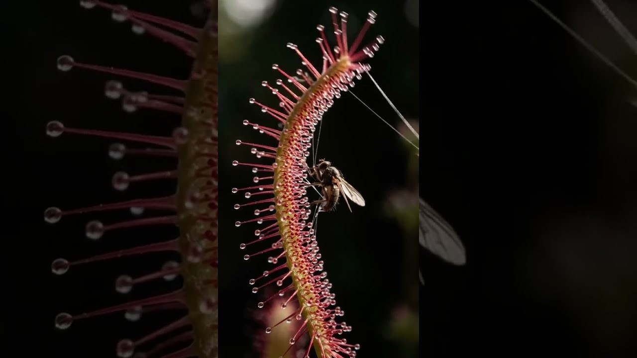 Figure 1: Working Model Setup, Scientific Diagram & Project Prototype for Carnivorous Drosera Sundew Glandular Sticky Curl Model