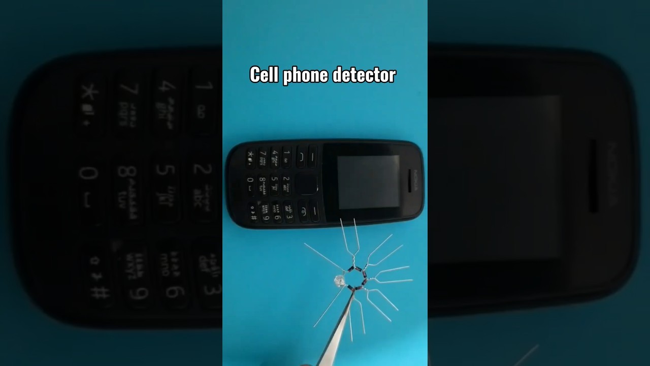 Figure 4: Working Model Setup, Scientific Diagram & Project Prototype for Cell Phone Signal Radiation Detector Rf Sniffer Model