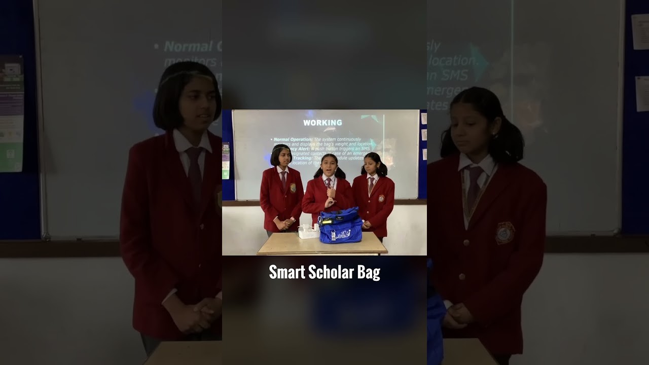 Figure 3: Working Model Setup, Scientific Diagram & Project Prototype for Child Safety Lock Working Model For School Bags