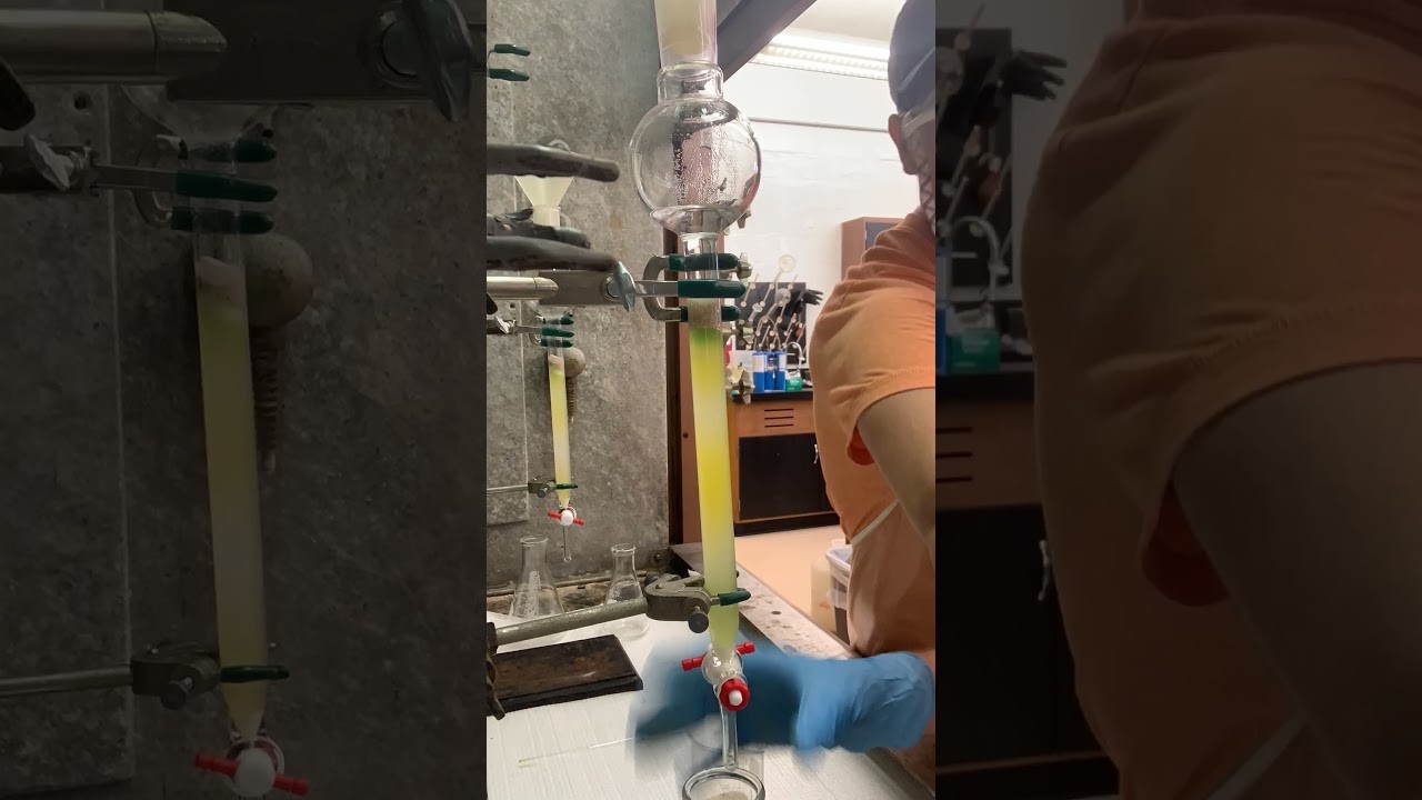 Figure 2: Working Model Setup, Scientific Diagram & Project Prototype for Column Chromatography Spinach Extract Separation Tube