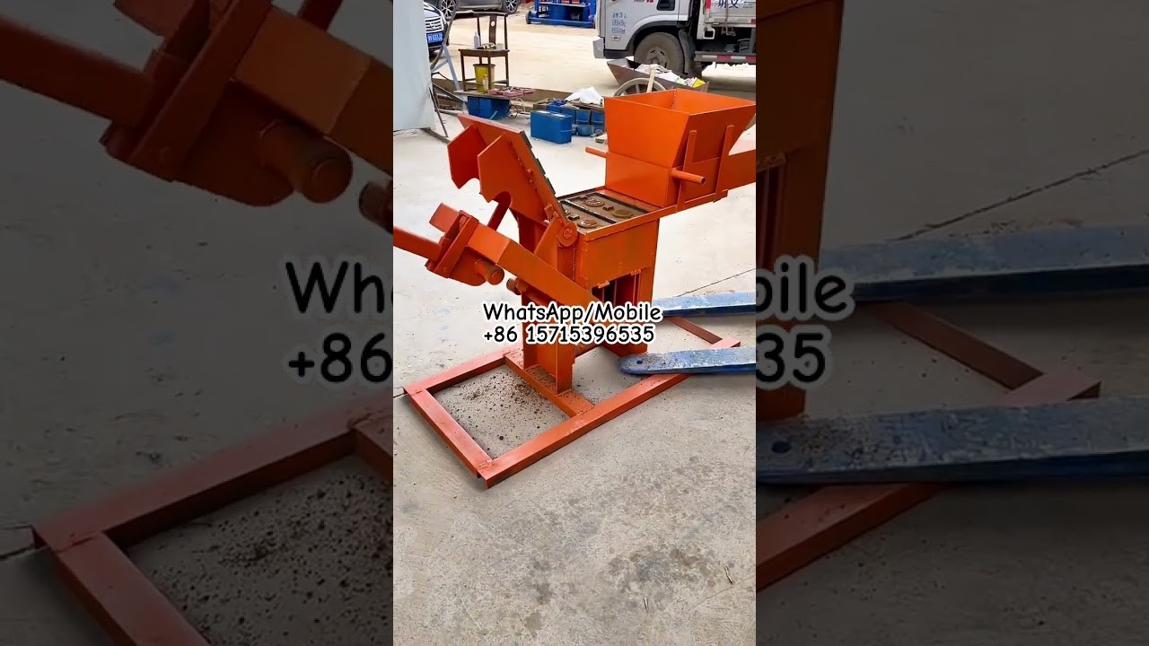 Figure 3: Working Model Setup, Scientific Diagram & Project Prototype for Compressed Earth Block Ceb Cinva Ram Manual Press Model