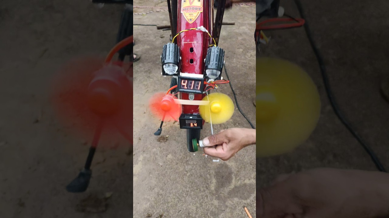 Figure 2: Working Model Setup, Scientific Diagram & Project Prototype for Cycle Pedal Powered Cellphone Charger Dynamo Model