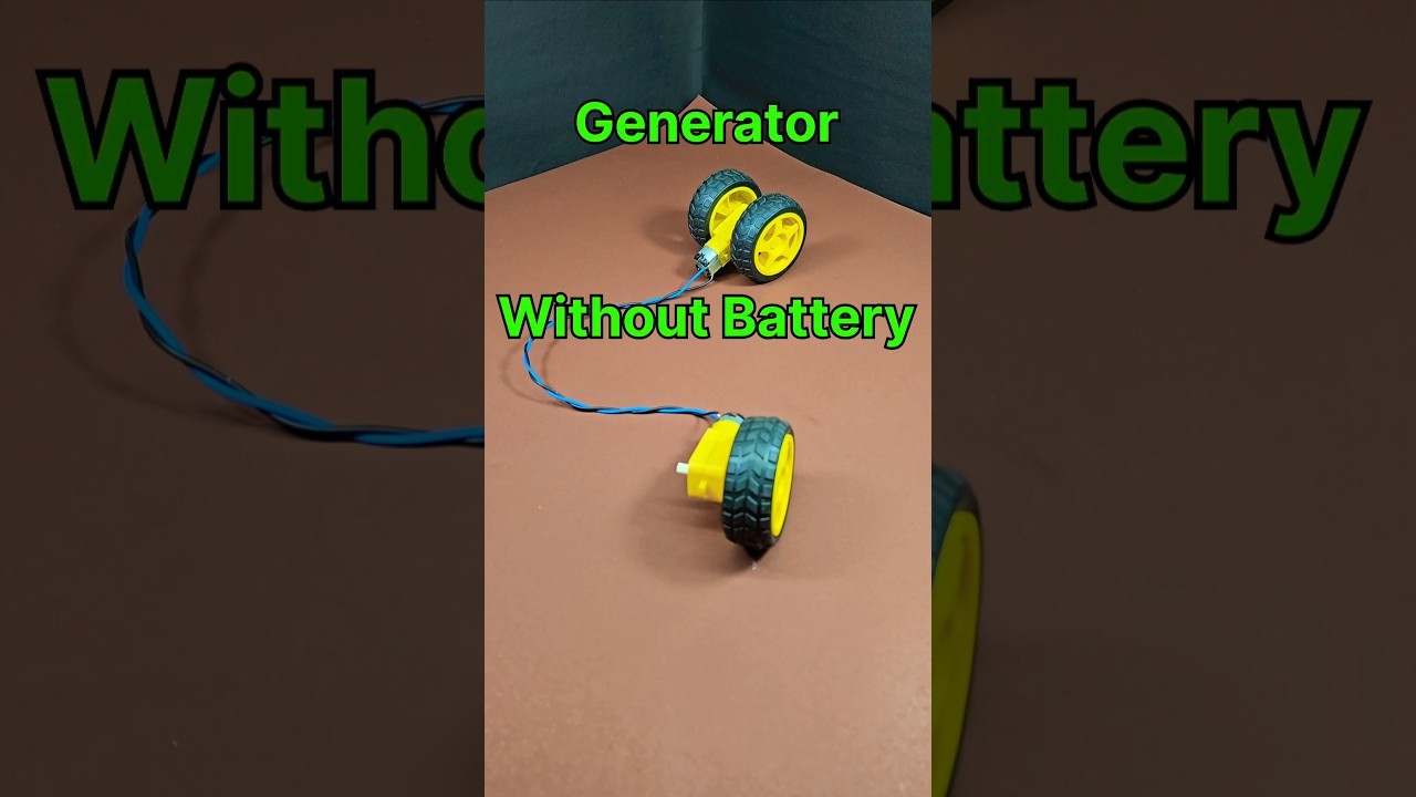 Figure 2: Working Model Setup, Scientific Diagram & Project Prototype for DC Generator Working Model Working Project