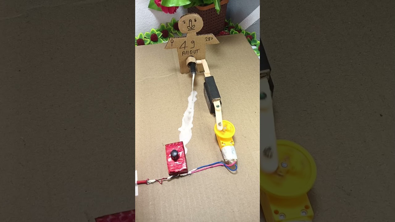 Figure 1: Working Model Setup, Scientific Diagram & Project Prototype for DC Motor Working Model Using Copper Wire