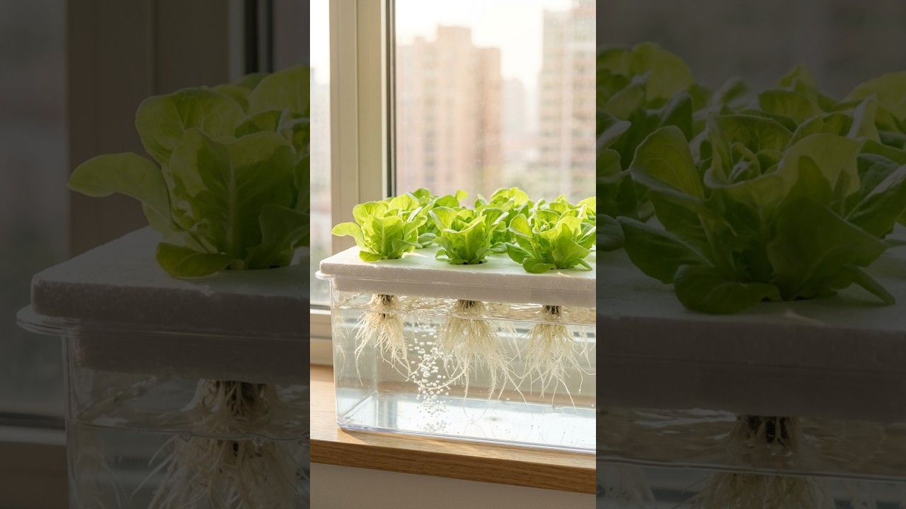 Figure 3: Working Model Setup, Scientific Diagram & Project Prototype for Deep Water Culture Floating Raft Lettuce Grow Bed