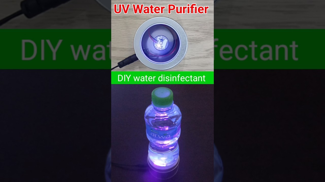 Figure 4: Working Model Setup, Scientific Diagram & Project Prototype for Domestic Uv Filtration Chamber Bactericidal Light Pipe