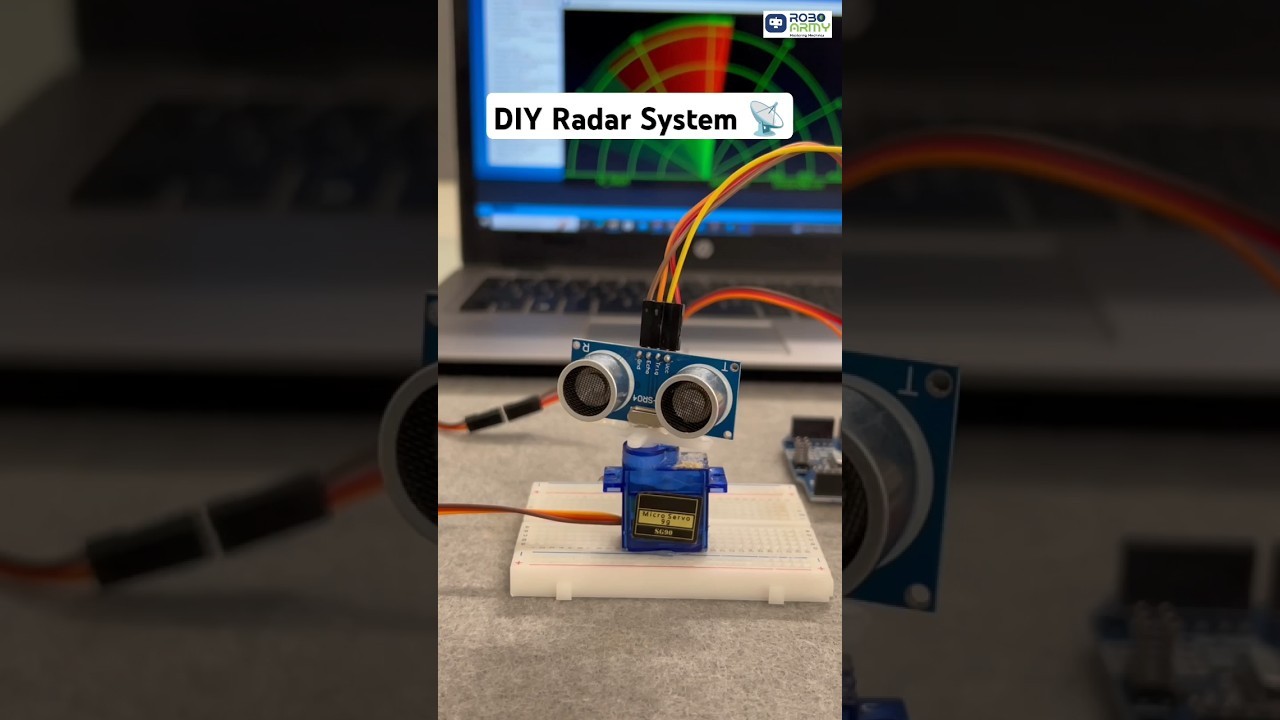 Figure 3: Working Model Setup, Scientific Diagram & Project Prototype for Doppler Radar Speed Measurement Simulation Model